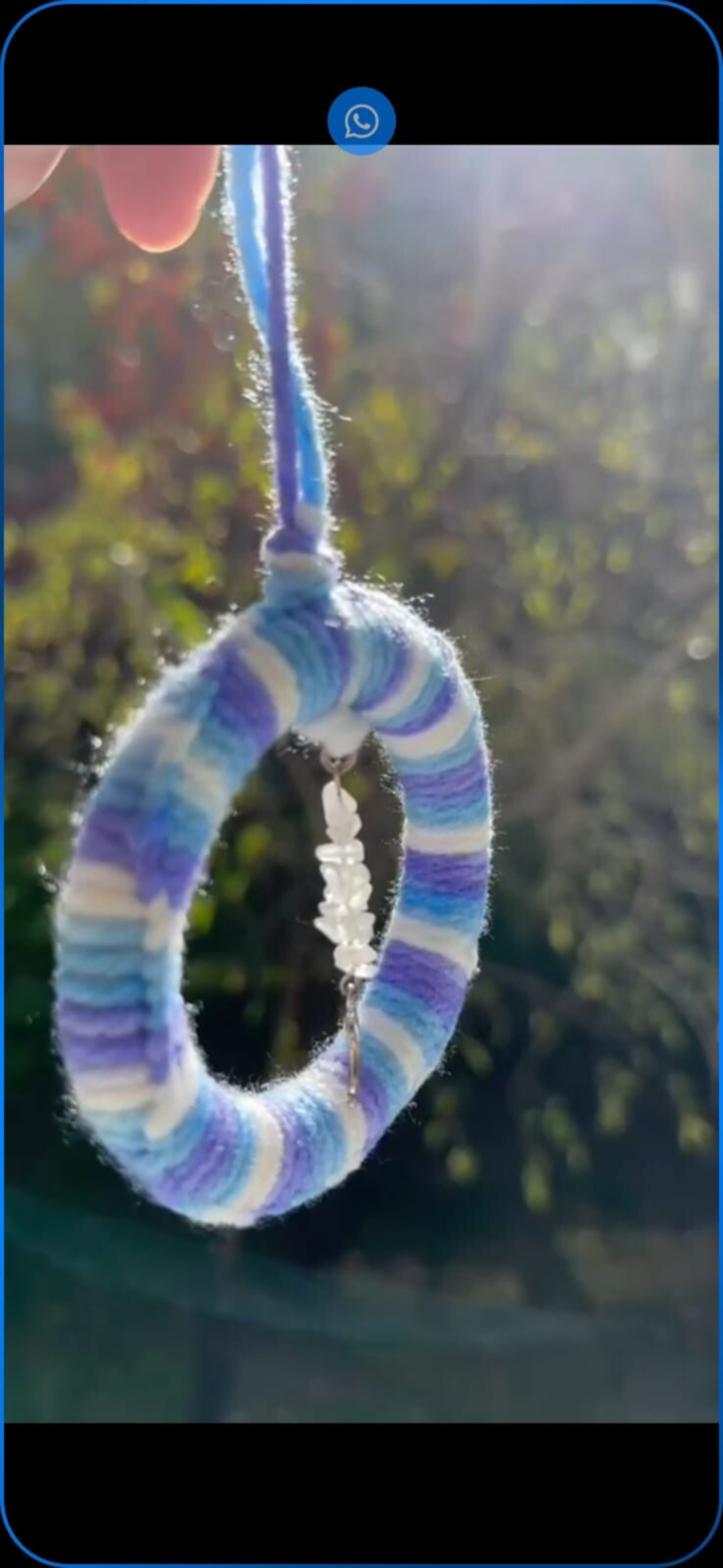 Bola Navidad modelo macramé - 3