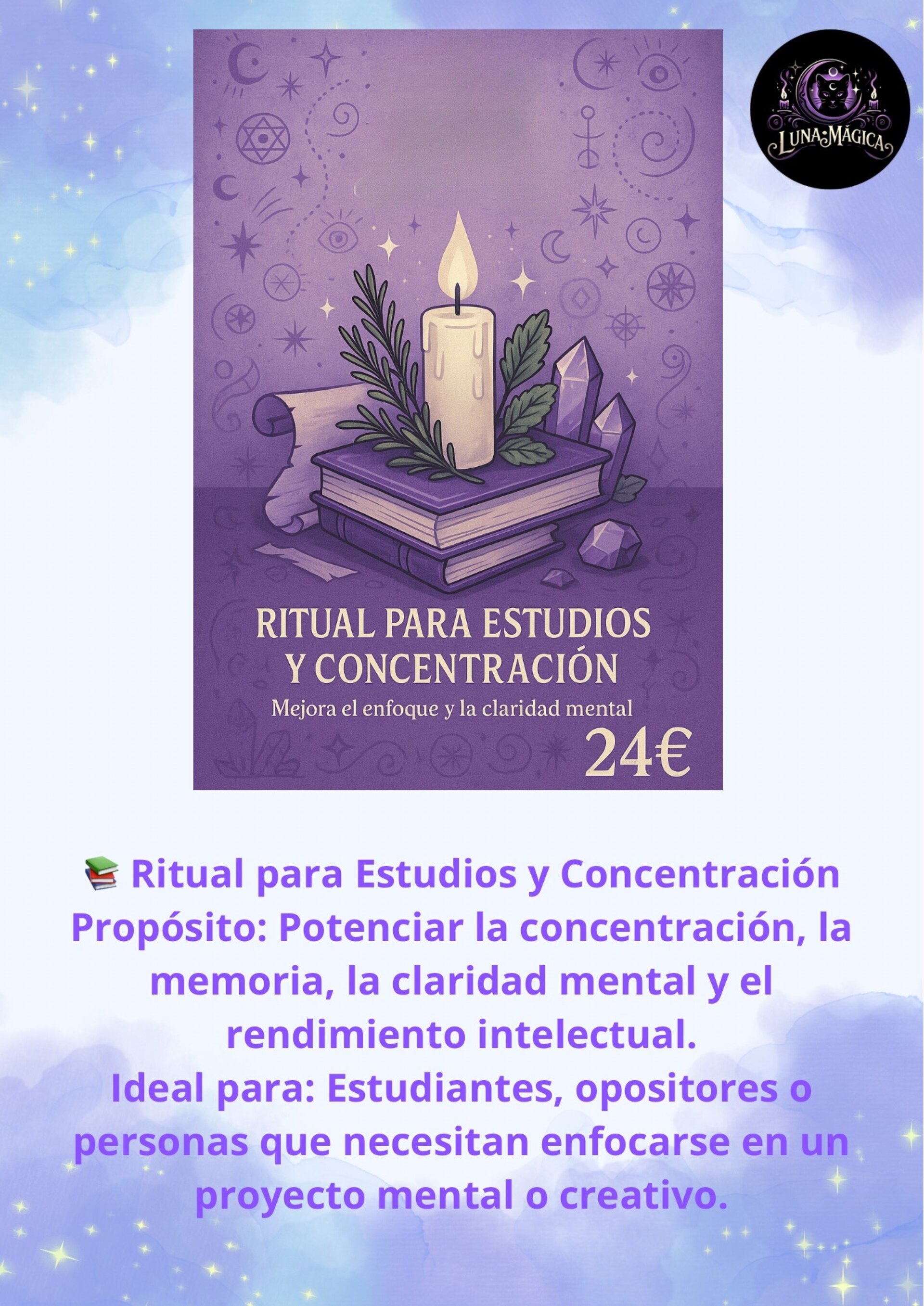 Ritual para Estudios y Concentración - 1